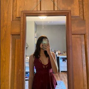 Maroon Tank Top